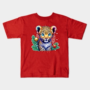 Christmas Pouncing Kids T-Shirt